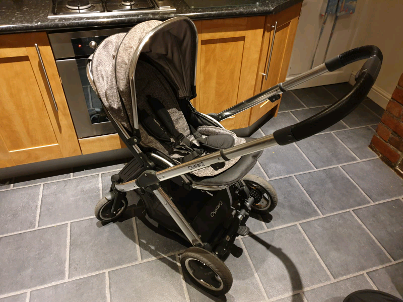 oyster 2 pram wolf grey